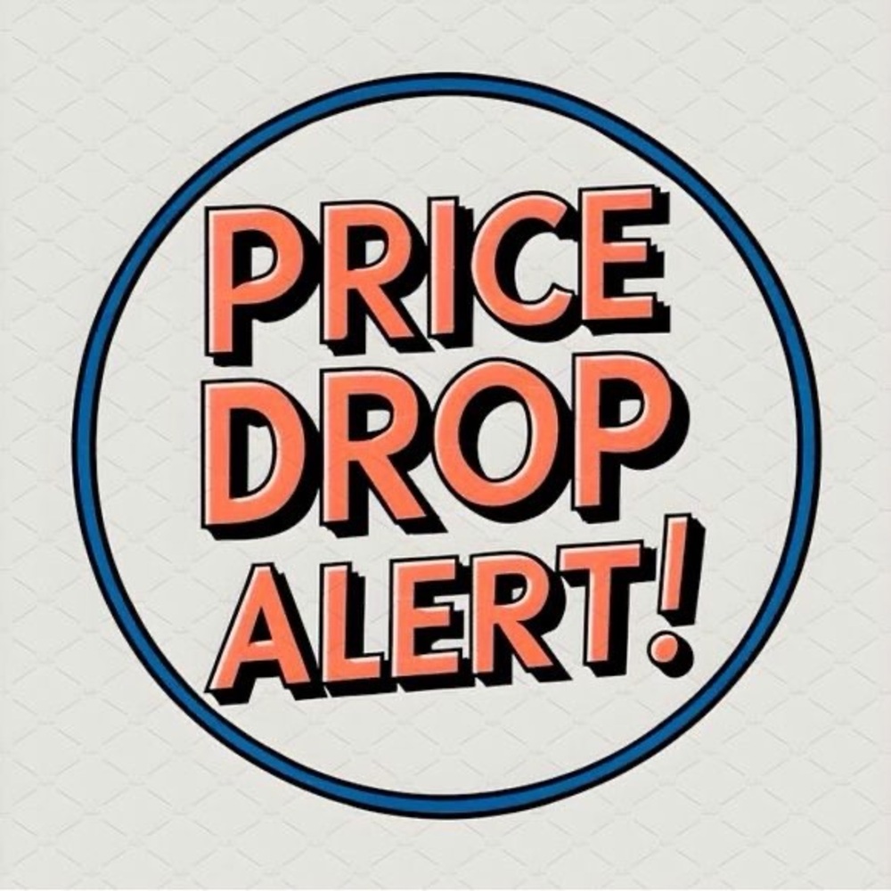 Price Drop Alert Sign
